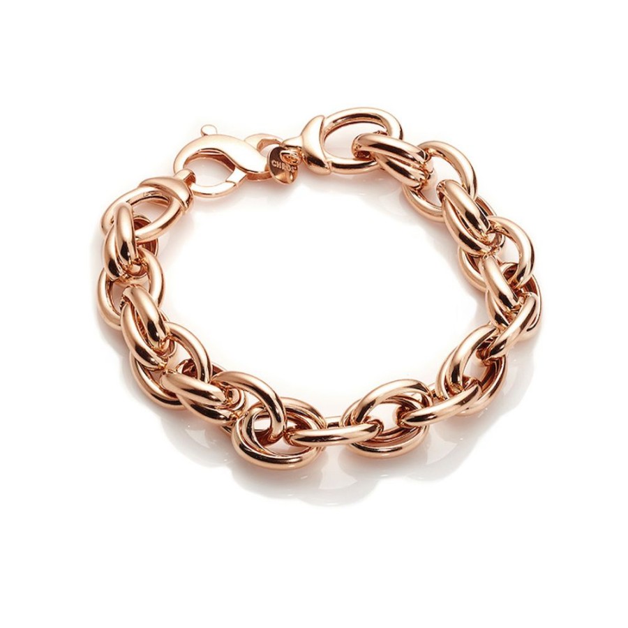 Armband CHROS | Prag - Armband I 18 Karat Rosaforgyldt Solv 18,5 Cm